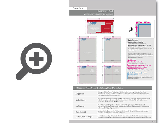 Product Bild briefh__lle_din_lang_(unbedruckt)_ohne_fenster_inkl__anschreiben_din_a4_und_beileger_din_lang_(4-seiter)