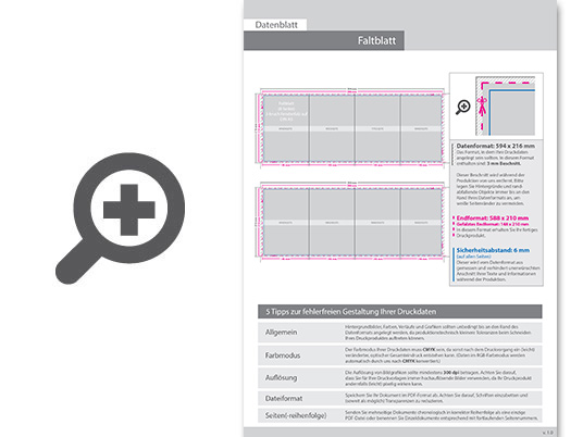 Product Bild faltblatt__gefalzt_auf_din_a4__vertikaler_3-bruch_fensterfalz__8-seitig
